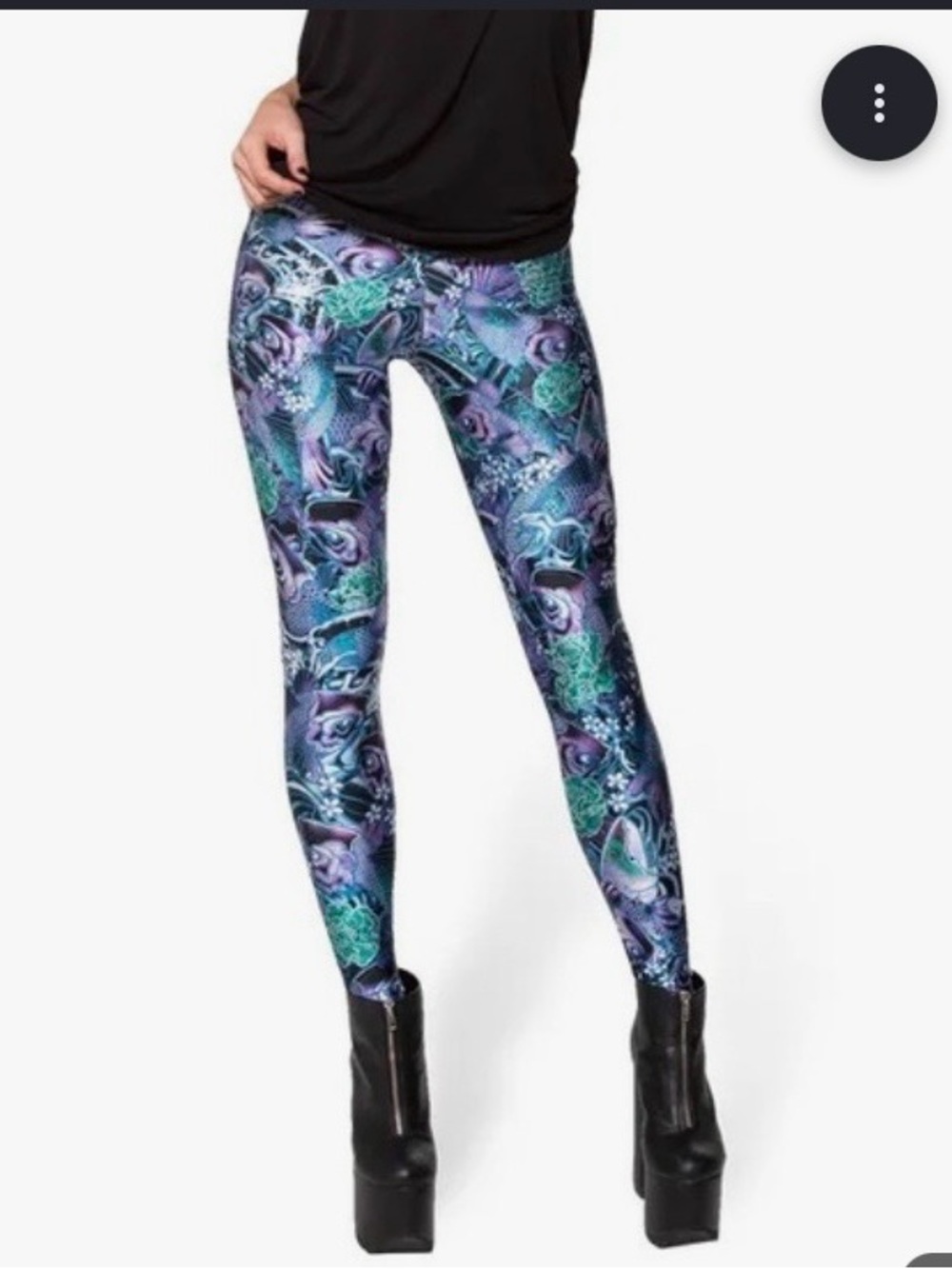 Blackmilk archived Koi Purple pattern from BlackMilk’s Museum era. Sz medium